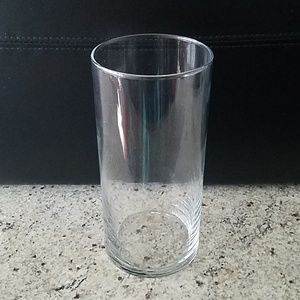 Clear 7.25" vase